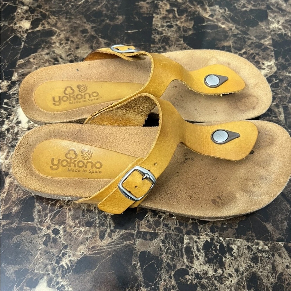 Women's Yellow Sandals